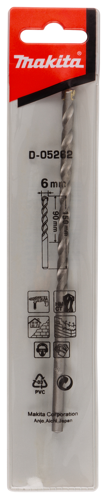 Makita D-05262 Masonry Drill Bit 6-150 - photo 2