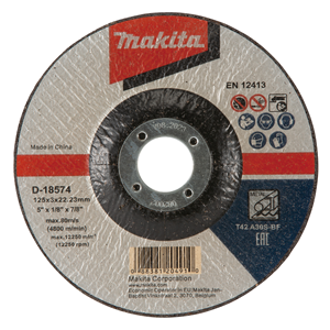 Makita D-18574 Cutting Wheel (Off Set) A30s For Metal