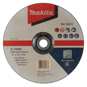 Makita D-18596 Cutting Wheel (Off Set) A30s For Metal