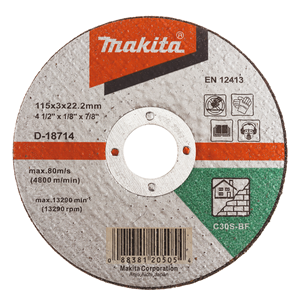 Makita D-18714 Cutting Wheel C30s For Mas
