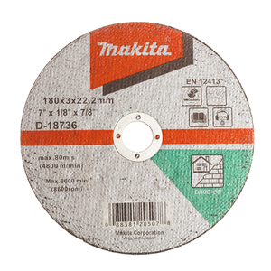 Makita D-18736 Cutting Wheel (Flat) C30s For Masonry 18