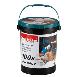 Makita D-18758-100 Cutting Wheel 100pcs/Set