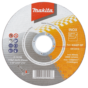 Makita D-18764 Thin Cutting Wa60t For Sta