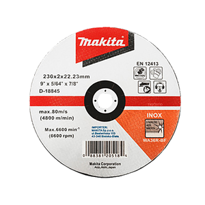 Makita D-18845 Thin Cutting (Off Set) Wa36r For Stainle