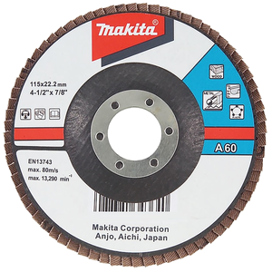 Makita D-27274 Flap Disc Ge 125mm #a36 Flat