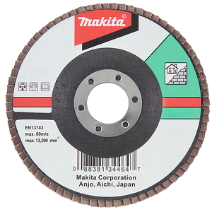 Makita D-28070 Flap Disc Ge 125mm #c36 Flat