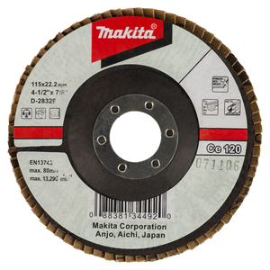 Makita D-28329 Flap Disc Ge 115mm 120