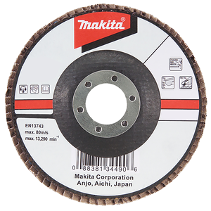 Makita D-28335 Flap Disc Ge 125mm #40 Angled