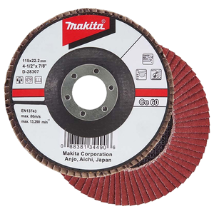 Makita D-28494 Flap Disc Ge 125mm #40 Flat