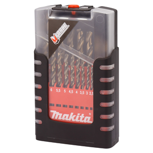 Makita D-29876 Multifaceted Point Hss Drill Bit 19pc./ - photo 2