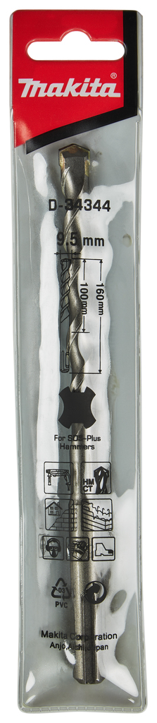 Makita D-34344 Bit 9.5-160 For Sds-Plus - photo 2