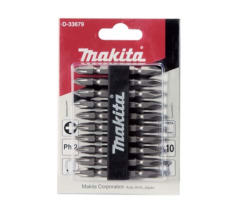 Makita D-34833 Nz Screw Bit Set Holder(10pcs/Set)