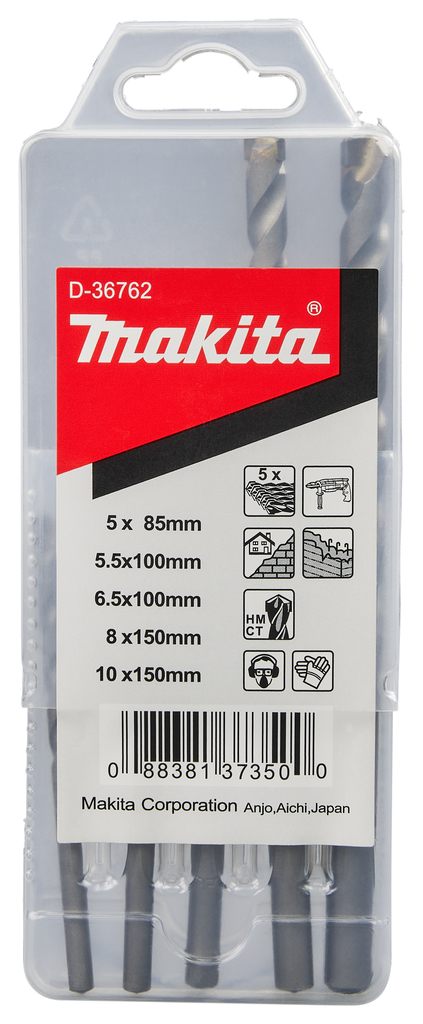 Makita D-36762 Masonry Bit Index Set