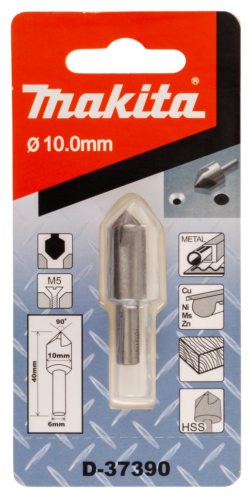 Makita D-37409 Countersink 5 Cutting Edges 12mm - photo 2