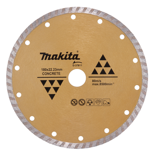 Makita D-37605 Diamond Wheel 125mm Corrug Eco Dry Long