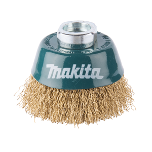Makita D-39746 Cup Brush Crimped Brass-Coated 60mm X M