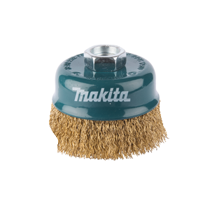 Makita D-39768 Cup Brush Crimped Brass-Coated 75mm X M1