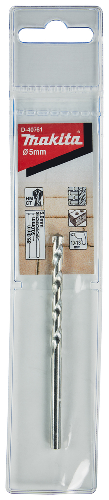 Makita D-40761 Masonry Drill Bit For Brick 5mm X 85 - photo 2