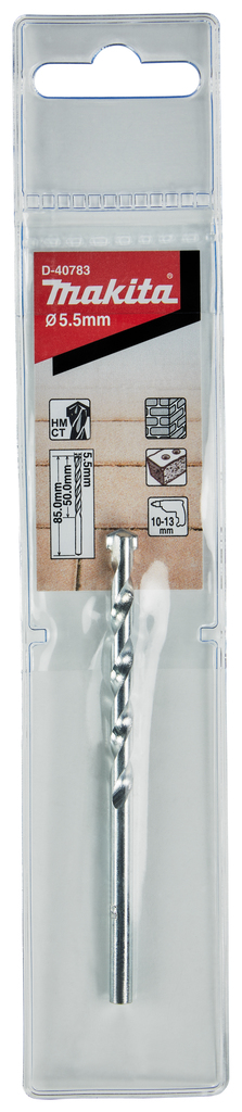 Makita D-40783 Masonry Drill Bit For Brick 5.5mm X 85 - photo 2