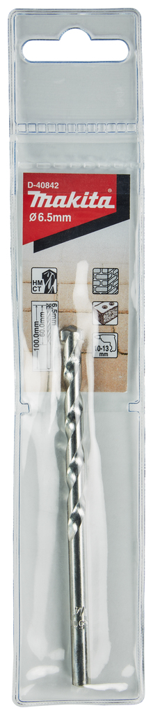 Makita D-40842 Masonry Drill Bit For Brick 6.5mm X 100 - photo 2
