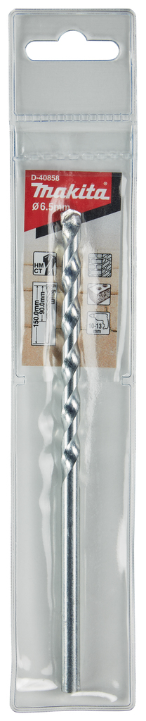 Makita D-40858 Masonry Drill Bit For Brick 6.5mm X 150 - photo 2