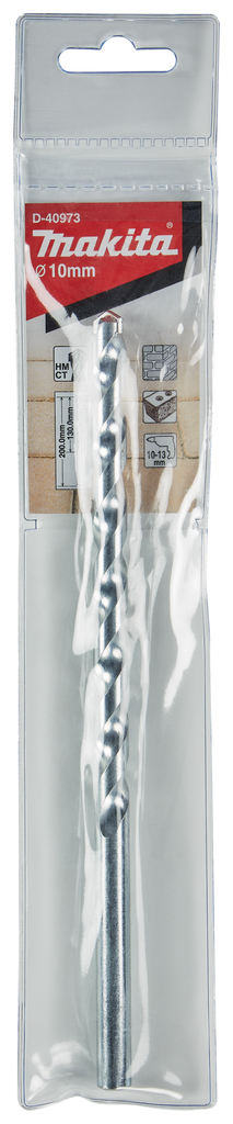 Makita D-40973 Masonry Drill Bit For Brick 10mm X 200 - photo 2