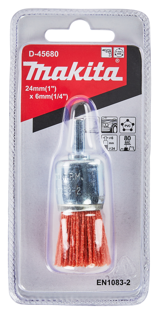 Makita D-45680 Nylon End Brush (Coarse) 24mmx6mm