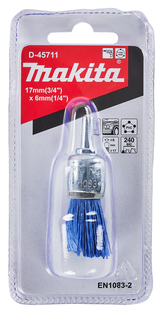Makita D-45711 Nylon End Brush (Fine) 17mmx6mm