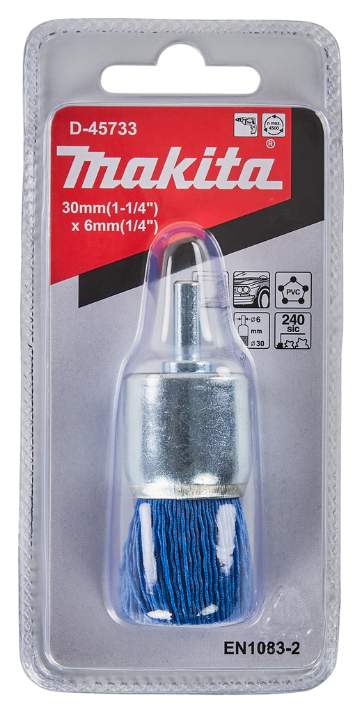 Makita D-45733 Nylon End Brush (Fine) 30mmx6mm