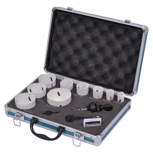 Makita D-47282 Hole Saw Kit 9pcs/Set