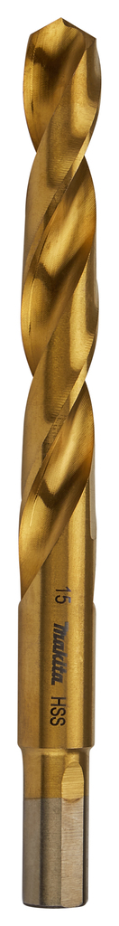 Makita D-65757 Hss-Tin Metal Drill Bit 15mm