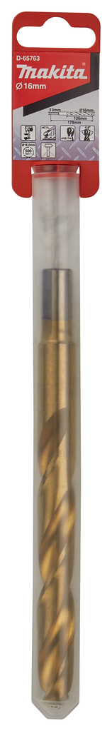 Makita D-65763 Hss-Tin Metal Drill Bit 16mm - photo 2