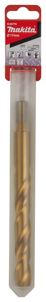 Makita D-65779 Hss-Tin Metal Drill Bit 17mm - photo 2
