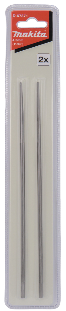 Makita D-67371 Round File 4.5mm 2pcs Set