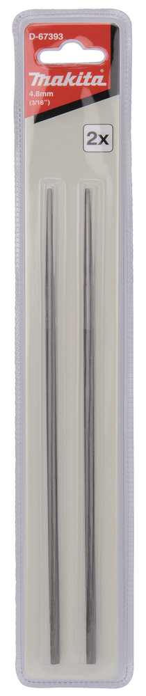 Makita D-67393 Round File 4.8mm 2pcs Set