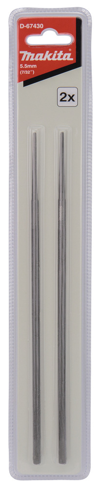 Makita D-67430 Round File 5.5mm 2pcs Set