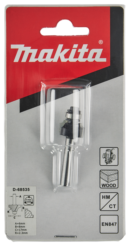 Makita D-68535 Router Beading Bit 6-17-49.1 - photo 2