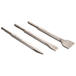 Makita D-71314 Chisel 3pcs Set For Sds-Plus Hammers