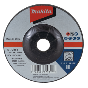 Makita D-72883 Grinding Wheel/Metal/A24p