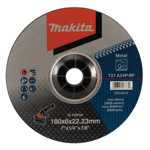 Makita D-74516 Grinding Wheel/Metal/A24p