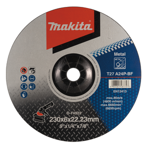 Makita D-74522 Grinding Wheel/Metal/A24p