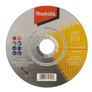 Makita D-75518 Cutting Wheel For Inox 100mm