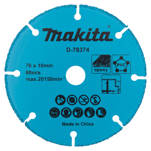 Makita D-78374 Tungsten Carbide Grit Blade For Dmc3000