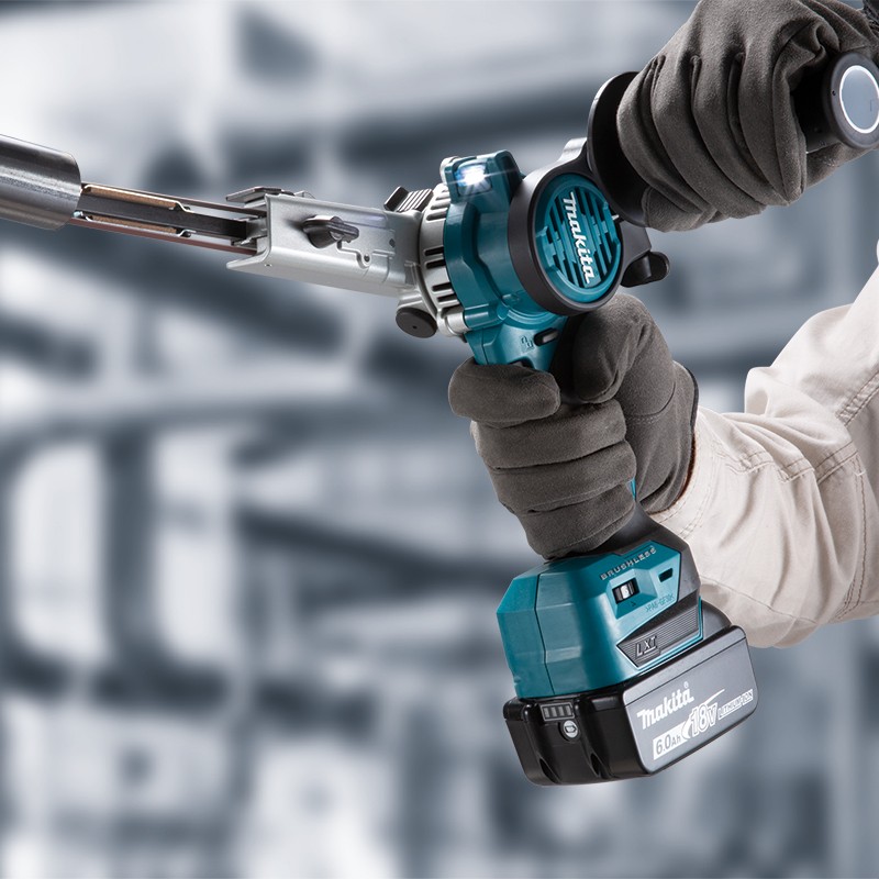 Makita DBS180Z 18V LXT Brushless Cordless 3/8" x 21" Variable Speed Drywall Pole Sander with Electric Brake (Tool Only) - photo 2