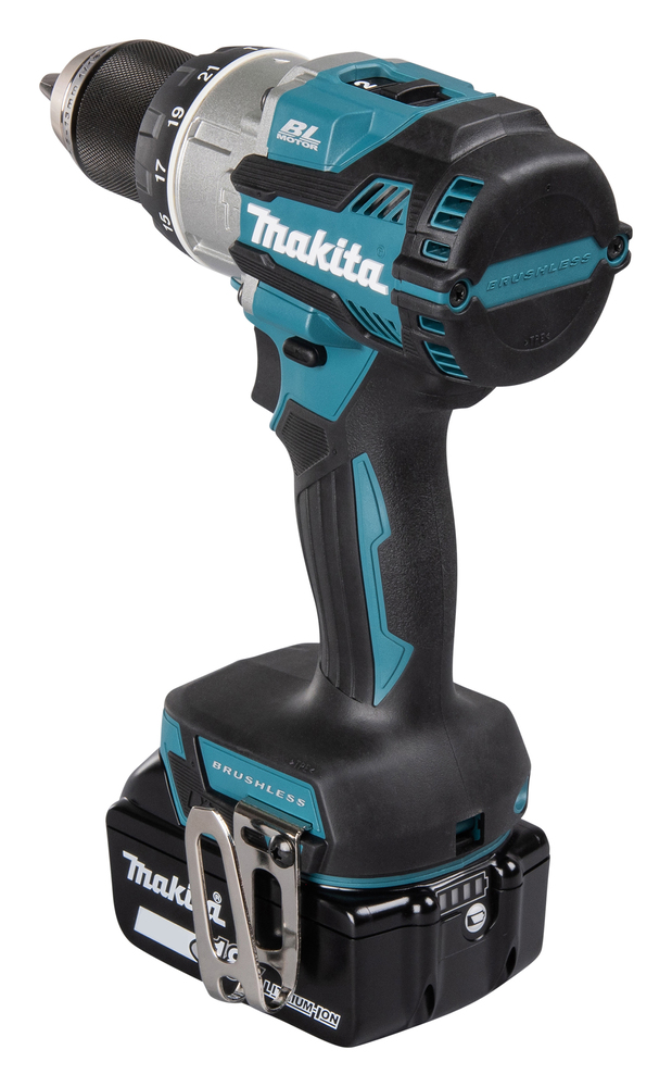 Makita DHP489RTJ 18V 620W Hammer Driver Drill 13mm 1800 RPM Kit - photo 4