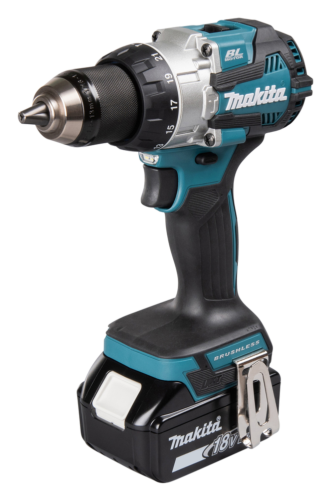 Makita DHP489RTJ 18V 620W Hammer Driver Drill 13mm 1800 RPM Kit - photo 2