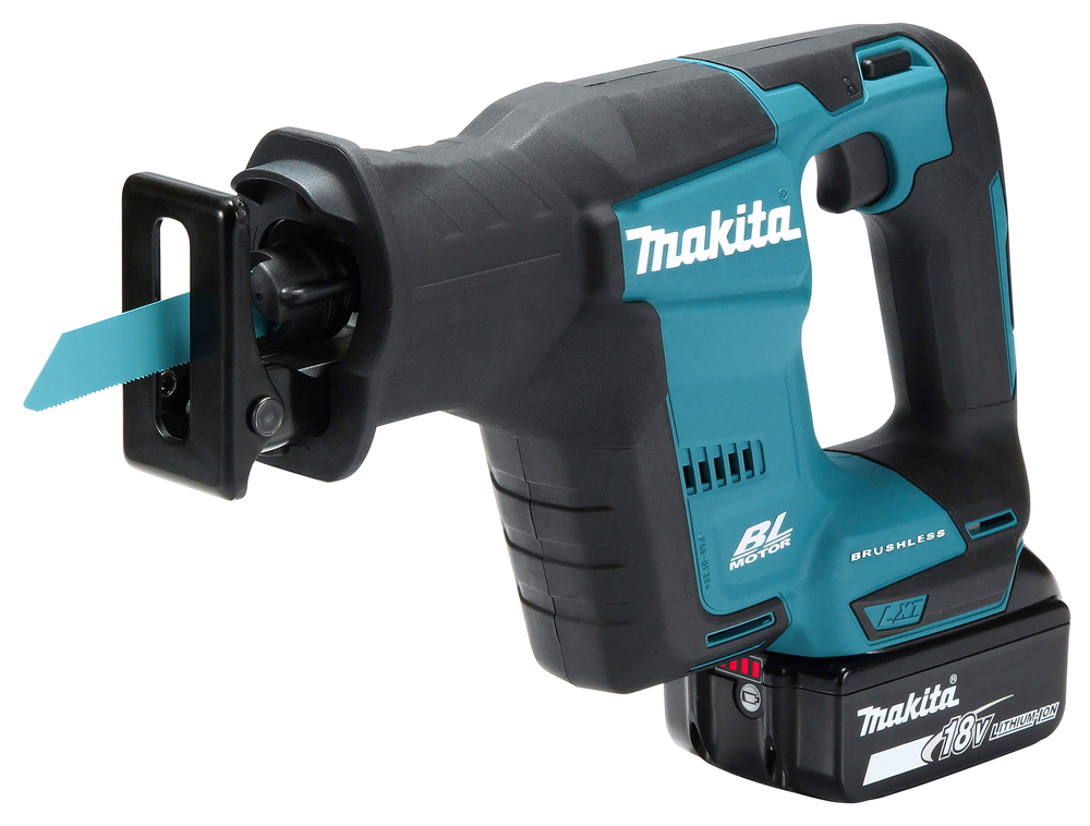 Makita DJR188RFJ 18V Cordless Reciprocating Saw Kit with 2 x BL1830B Battery, DC18RC Charger & Case - photo 2