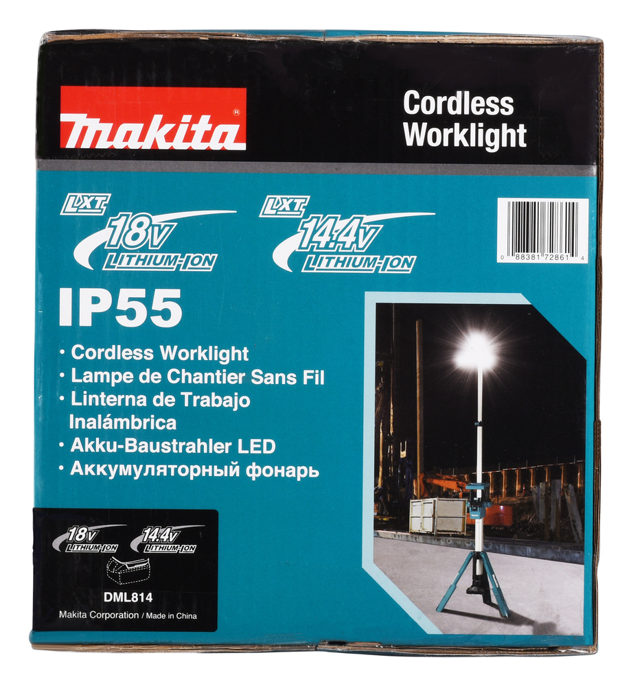 Makita DML814 18V/14.4V Led Worklight, 3,000 Lumens - photo 3