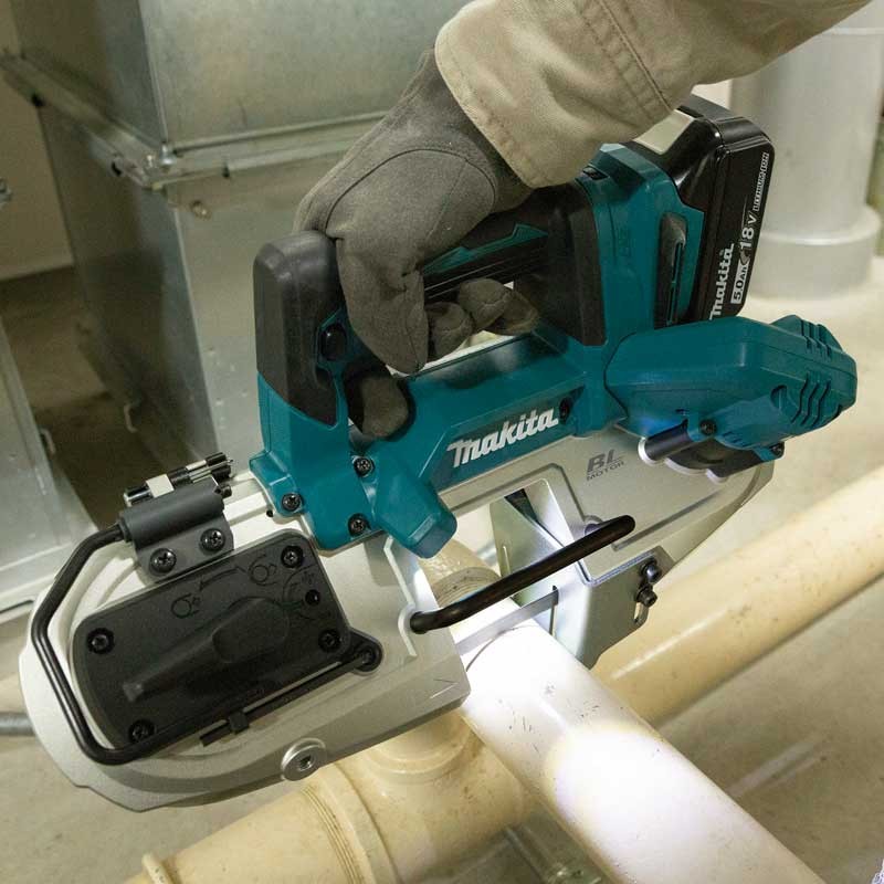 Makita DPB183RTE 18V Cordless Portable Band Saw - photo 3