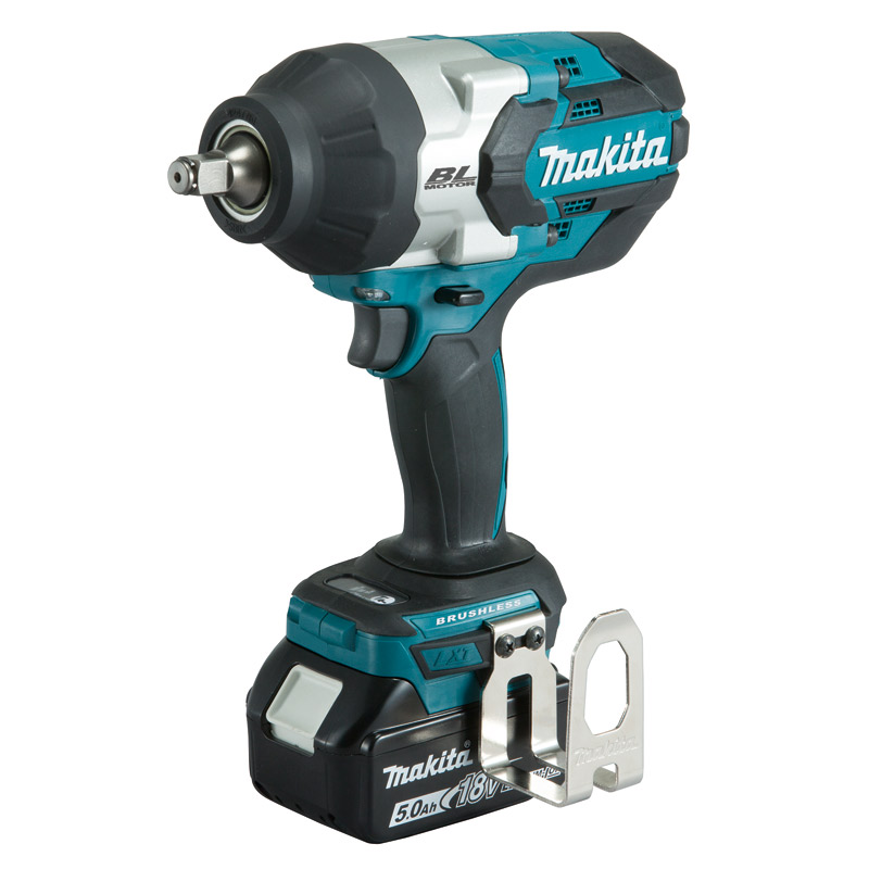 Makita DTW1002RTE Cordless Impact Wrench 1850b*2, Dc18rc